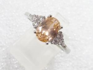 色石　指輪(16号)